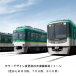 【京阪】京津線・石山坂本線の3形式がまさかの新塗装へ。デザインを一新
