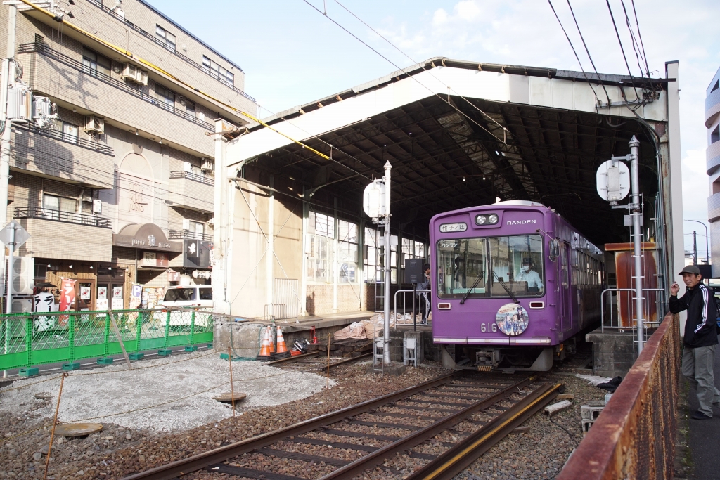 【嵐電】60年供用された北野白梅町駅がまもなく見納め、リニューアル工事を開始【10/28追記】