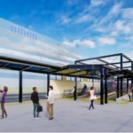 【嵐電】リニューアルされる北野白梅町駅の完成予想図が公開…大きな駅舎とはお別れへ。