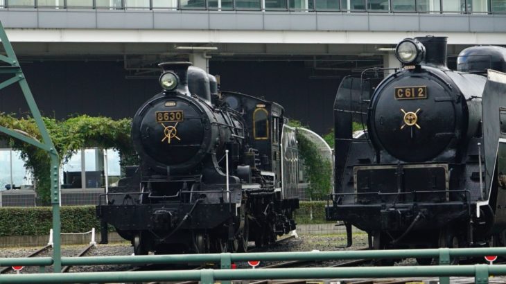【鬼滅の刃】「無限列車」のモデル、8620形機関車が京都にあるので見てきました