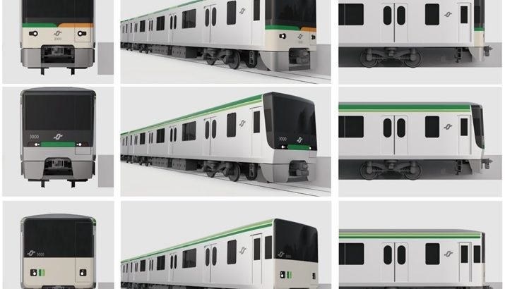 【仙台市営地下鉄】3000系のデザイン投票を実施！2024年に登場