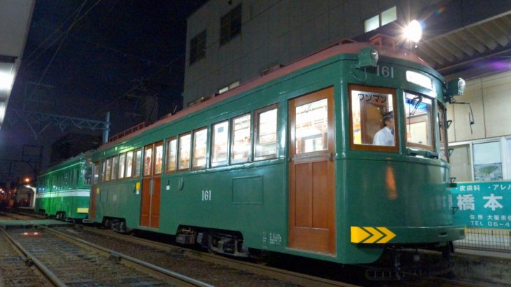 【阪堺】日本最古のモ161号車、冬季限定で通常運行を実施