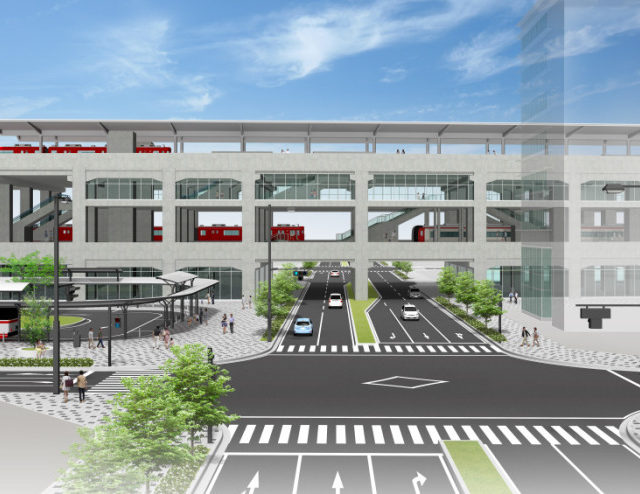【名鉄】知立駅の高架化事業が進行中。2028年度完成予定