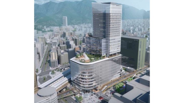 【JR西日本】三ノ宮駅、地上32階建ての駅ビルを建設！