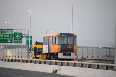 【アトム】広島高速交通6614編成、廃車で大阪を陸送される