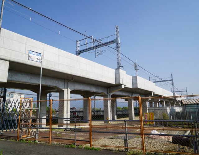 【近鉄】喜志～富田林間の高架化工事が進行中。2022年度完成予定