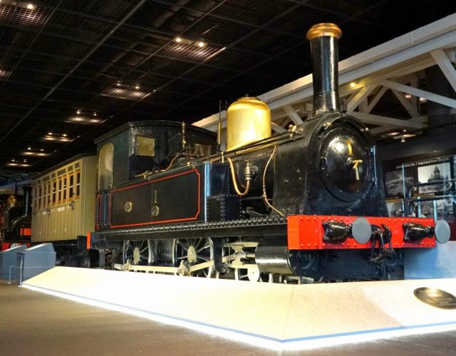 日本の鉄道の始祖、偉大な「1号機関車」を見てきました