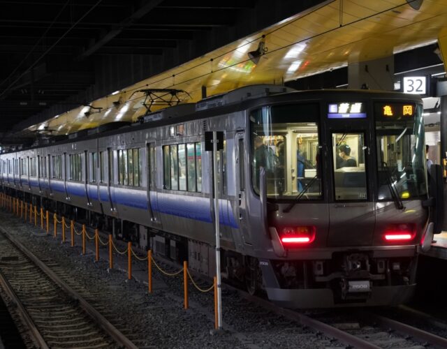 【違和感】嵯峨野線に転属した「元関空快速」の電車を見てきました