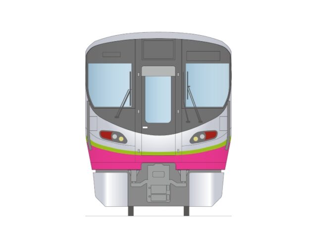 ハピラインふくいの車両・駅名標デザインが決定！ピンクとグリーンに