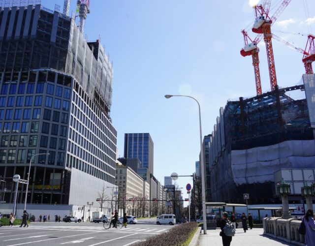 【京阪】淀屋橋のツインタワー(淀屋橋プロジェクト)、建設状況【2024/4】